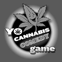 YO CANNABIS COMEDY GAME trademark