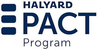 HALYARD PACT PROGRAM trademark