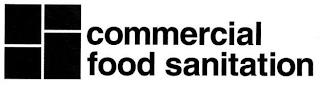 COMMERCIAL FOOD SANITATION trademark