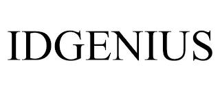 IDGENIUS trademark