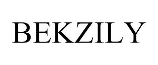 BEKZILY trademark