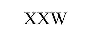 XXW trademark