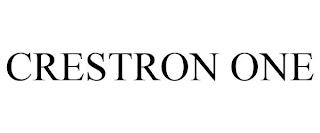 CRESTRON ONE trademark