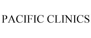 PACIFIC CLINICS trademark