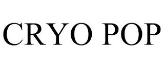 CRYO POP trademark