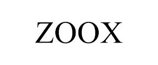 ZOOX trademark