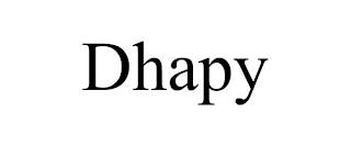 DHAPY trademark