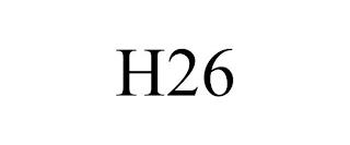 H26 trademark