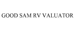 GOOD SAM RV VALUATOR trademark