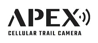 APEX CELLULAR TRAIL CAMERA trademark