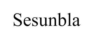 SESUNBLA trademark