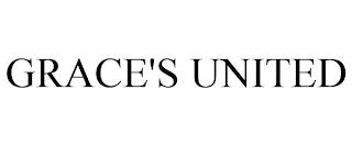 GRACE'S UNITED trademark