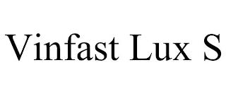 VINFAST LUX S trademark