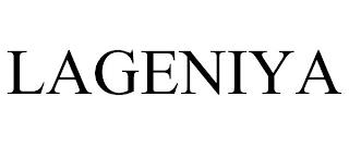 LAGENIYA trademark