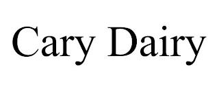 CARY DAIRY trademark