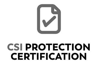 CSI PROTECTION CERTIFICATION trademark