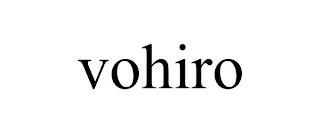 VOHIRO trademark