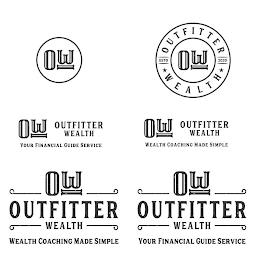 OUTFITTER WEALTH LLC 2020 YOUR FINANCIAL GUIDE SERVICE WEALTH COACHING MADE SIMPLE trademark