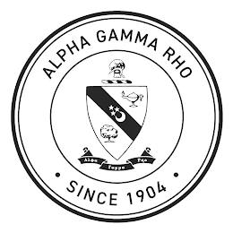 ALPHA GAMMA RHO ·SINCE· 1904 trademark