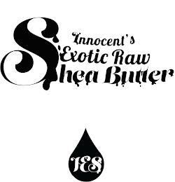 INNOCENT'S EXOTIC RAW SHEA BUTTER IES trademark