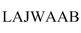 LAJWAAB trademark