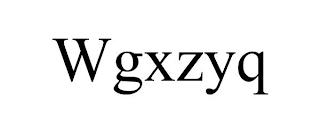 WGXZYQ trademark