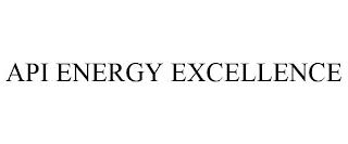 API ENERGY EXCELLENCE trademark