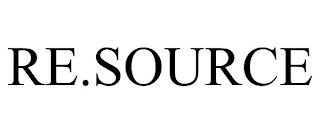 RE.SOURCE trademark