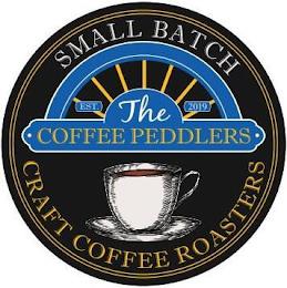 THE COFFEE PEDDLERS SMALL BATCH CRAFT COFFEE ROASTERS trademark