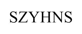 SZYHNS trademark