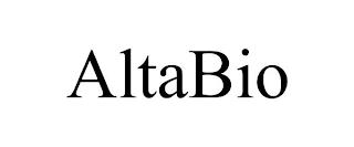 ALTABIO trademark