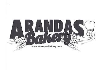 ARANDAS BAKERY WWW.ARANDASBAKERY.COM trademark