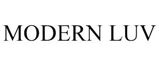 MODERN LUV trademark