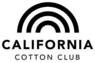 CALIFORNIA COTTON CLUB trademark