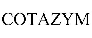 COTAZYM trademark