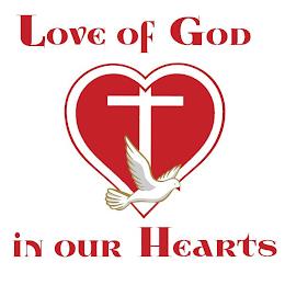 LOVE OF GOD IN OUR HEARTS trademark