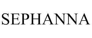 SEPHANNA trademark