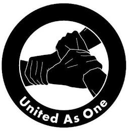 UNITED AS ONE trademark