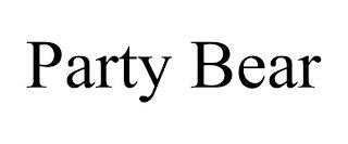 PARTY BEAR trademark