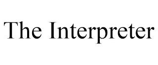 THE INTERPRETER trademark