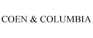 COEN & COLUMBIA trademark