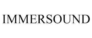 IMMERSOUND trademark