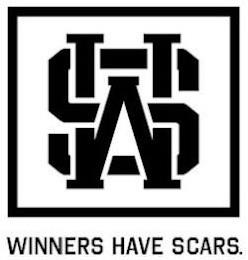 WHS WINNERS HAVE SCARS trademark