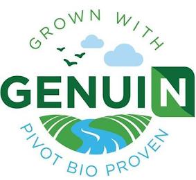 GROWN WITH GENUIN PIVOT BIO PROVEN trademark