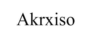 AKRXISO trademark