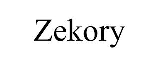 ZEKORY trademark