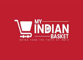 MY INDIAN BASKET BRING HOME THE TASTE OF INDIA trademark