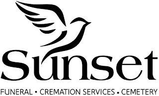 SUNSET FUNERAL CREMATION SERVICES CEMETERY trademark