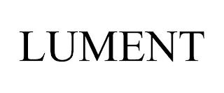 LUMENT trademark