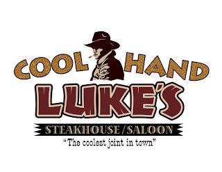 COOL HAND LUKE'S STEAKHOUSE/SALOON "THE COOLEST JOINT IN TOWN" trademark